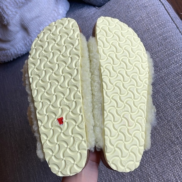 NWT BIRKENSTOCK BIG BUCKLE Teddy Fur Arizona! - Picture 11 of 14